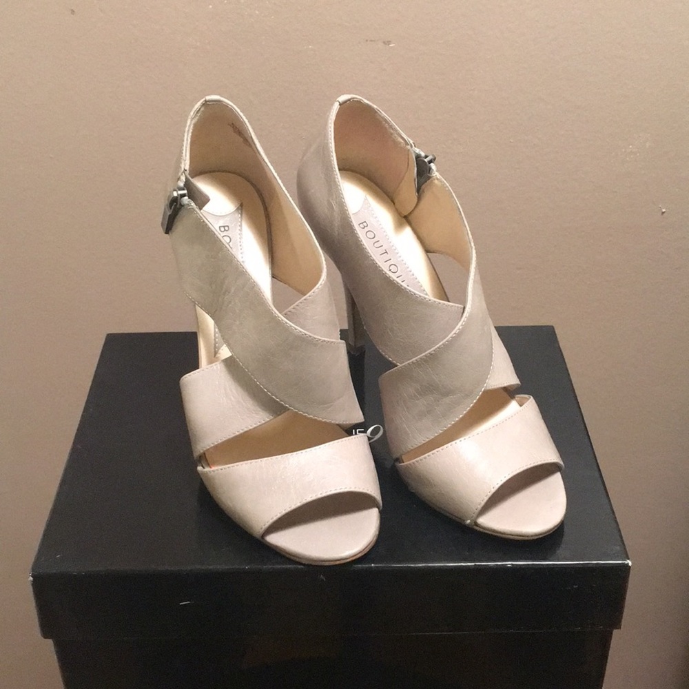 BOUTIQUE9 BTTHOMSINA heels Light Grey 8 1/2